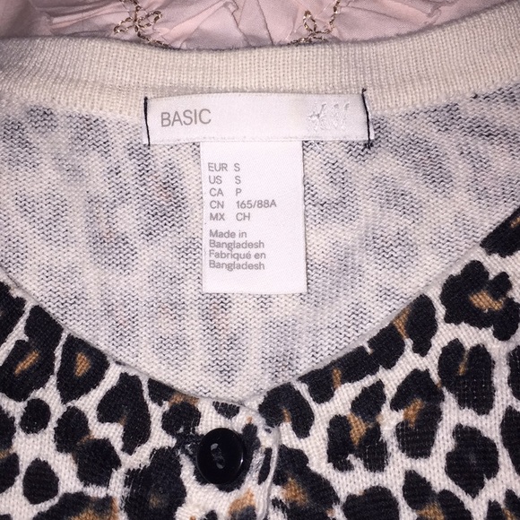 H&M Leopard Cardigan - Picture 2 of 4